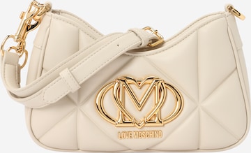 bēšs Love Moschino Pleca soma: no priekšpuses