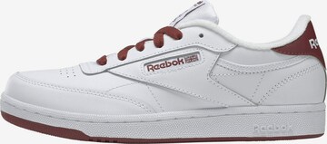 Sneaker 'Club C' di Reebok in bianco: frontale