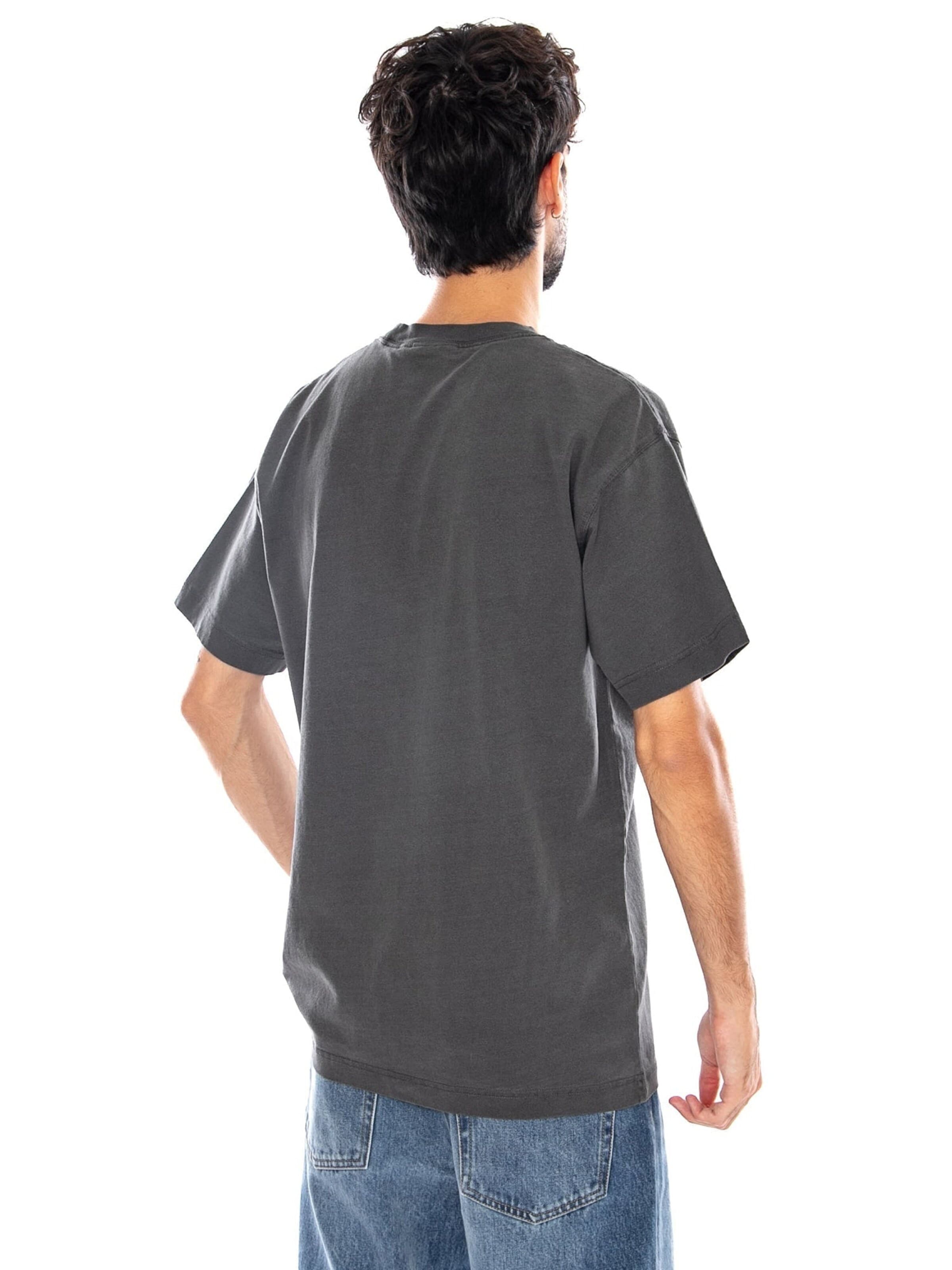 Carhartt WIP Koszulka 'S/S VISTA T-SHIRT BLACK' w kolorze szary