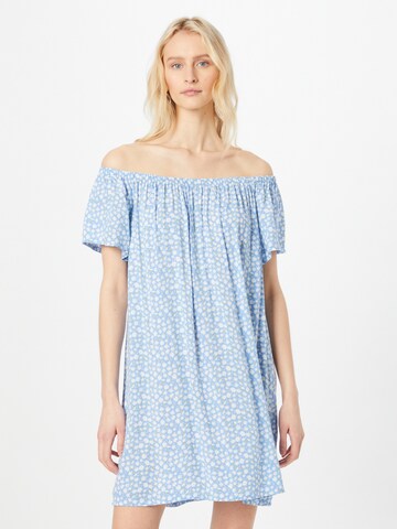 Sublevel Summer Dress in Blue: front
