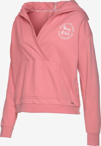 BUFFALO Sweatshirt in Pink