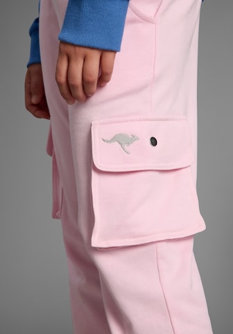 KangaROOS Regular Pants in Pink