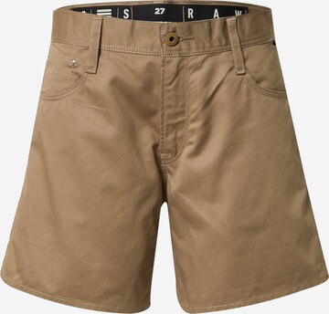 G-Star RAW Regular Shorts in Beige: predná strana