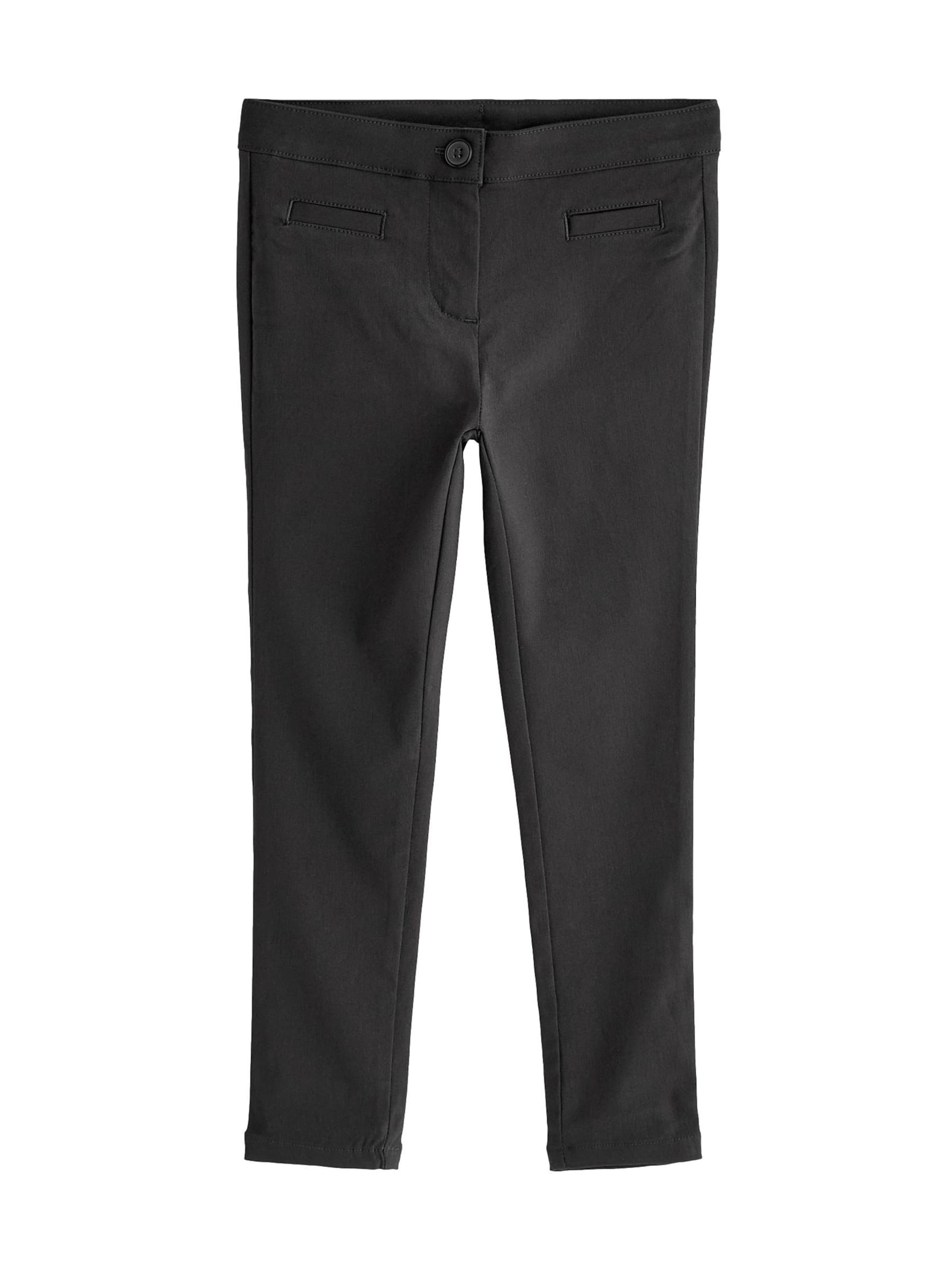 Next Skinny Fit Панталон в черно: отпред