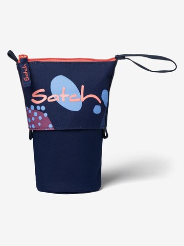 Satch Bag 'Federmäppchen Pencil Slider' in Blue: front
