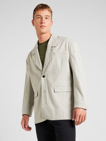 WEEKDAY Comfort Fit Sakko 'Eman' in Grau: Vorderseite