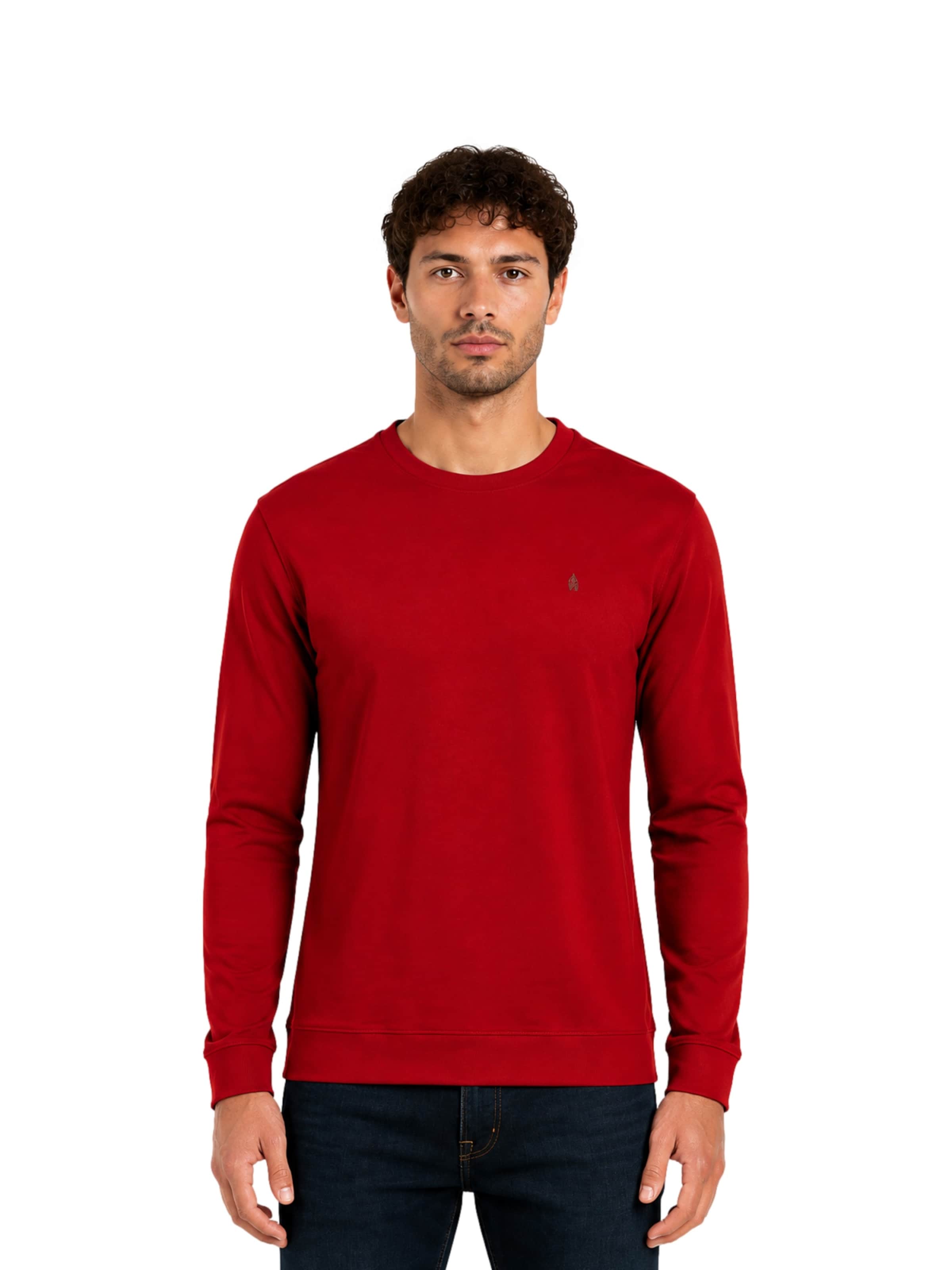 T-Shirt Ragman en rouge : devant