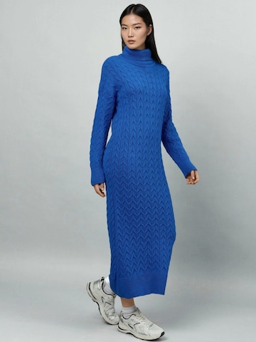 My fashion - Vestido de malha em azul