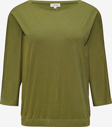 s.Oliver Shirt in Grün: Vorderseite
