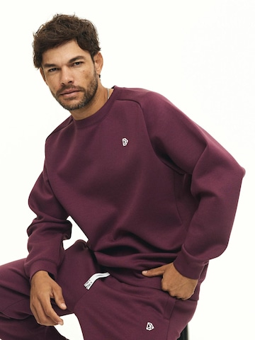 DRILLS Apparel Sweatshirt 'RECREATION Scuba' in Red