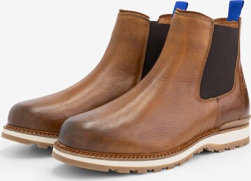 Travelin Chelsea Boots 'Ravik' in Brown