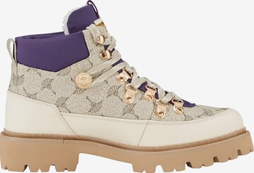 Bottines à lacets 'Mazzolino Hestia' JOOP! en beige