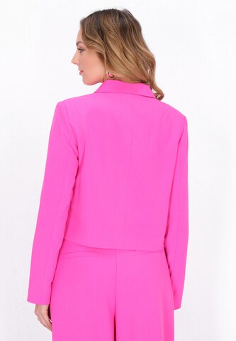 faina - Blazer en rosa