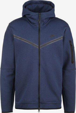 Nike Sportswear Sweatjacke in Blau: predná strana