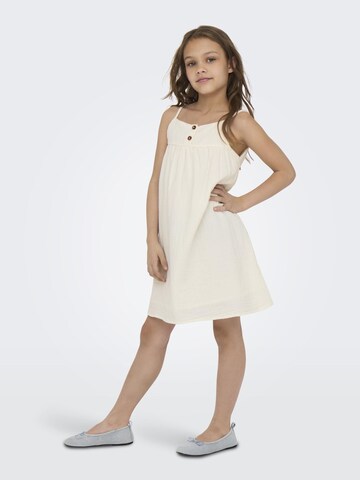 Robe 'KOGThyra' ONLY GIRLS en blanc : devant