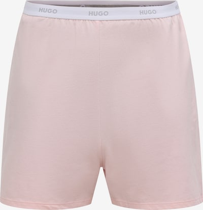 HUGO Pyjamashorts in XS in rosé / weiß, Produktansicht