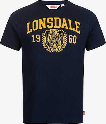 LONSDALE T-Shirt 'Staxigoe' in Blau: Vorderseite
