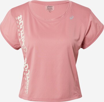 ASICS Performance Shirt in Pink: front