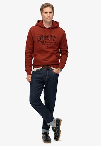Sweat-shirt Superdry en orange
