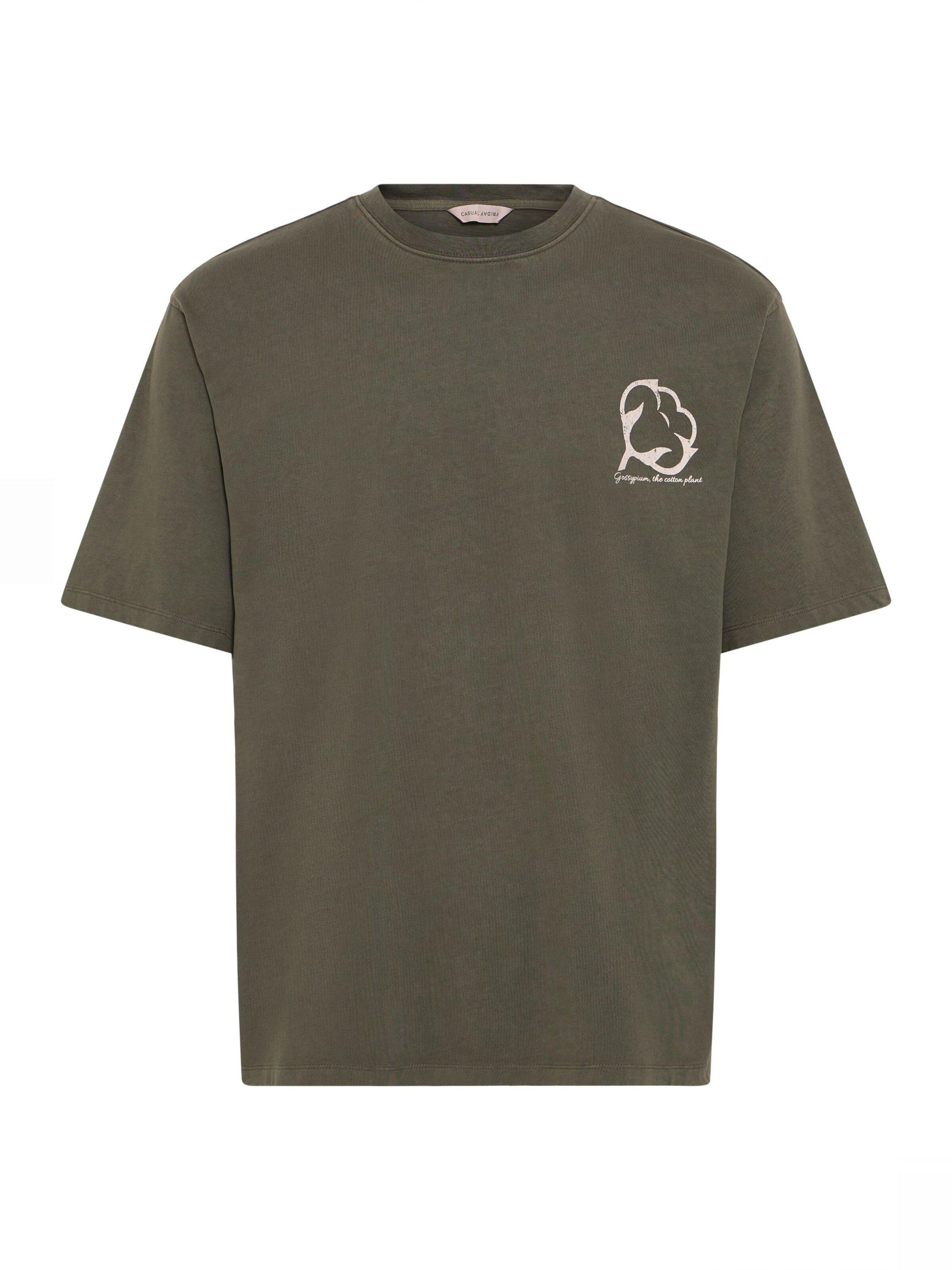 Casual Friday - Camisa ' CFHARGIN ' em preto: frente