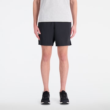 new balance Shorts in Schwarz: predná strana