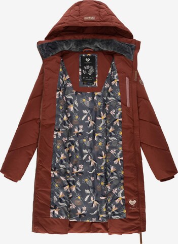 Ragwear Winter Coat 'Rebelka II Intl.' in Brown