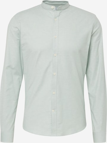 Lindbergh Button Up Shirt in Green: front