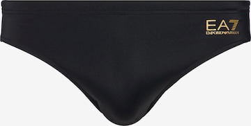 EA7 Emporio Armani Badeshorts i sort: forside