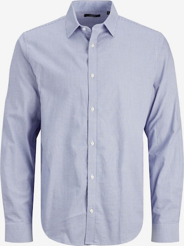 JACK & JONES Button Up Shirt 'Belfast' in Blue: front