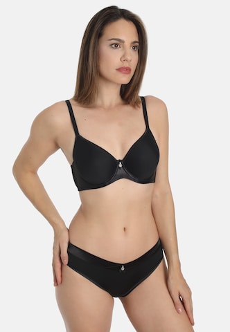 Invisible Soutien-gorge 'SHINY SUSTAINABLE' sassa en noir