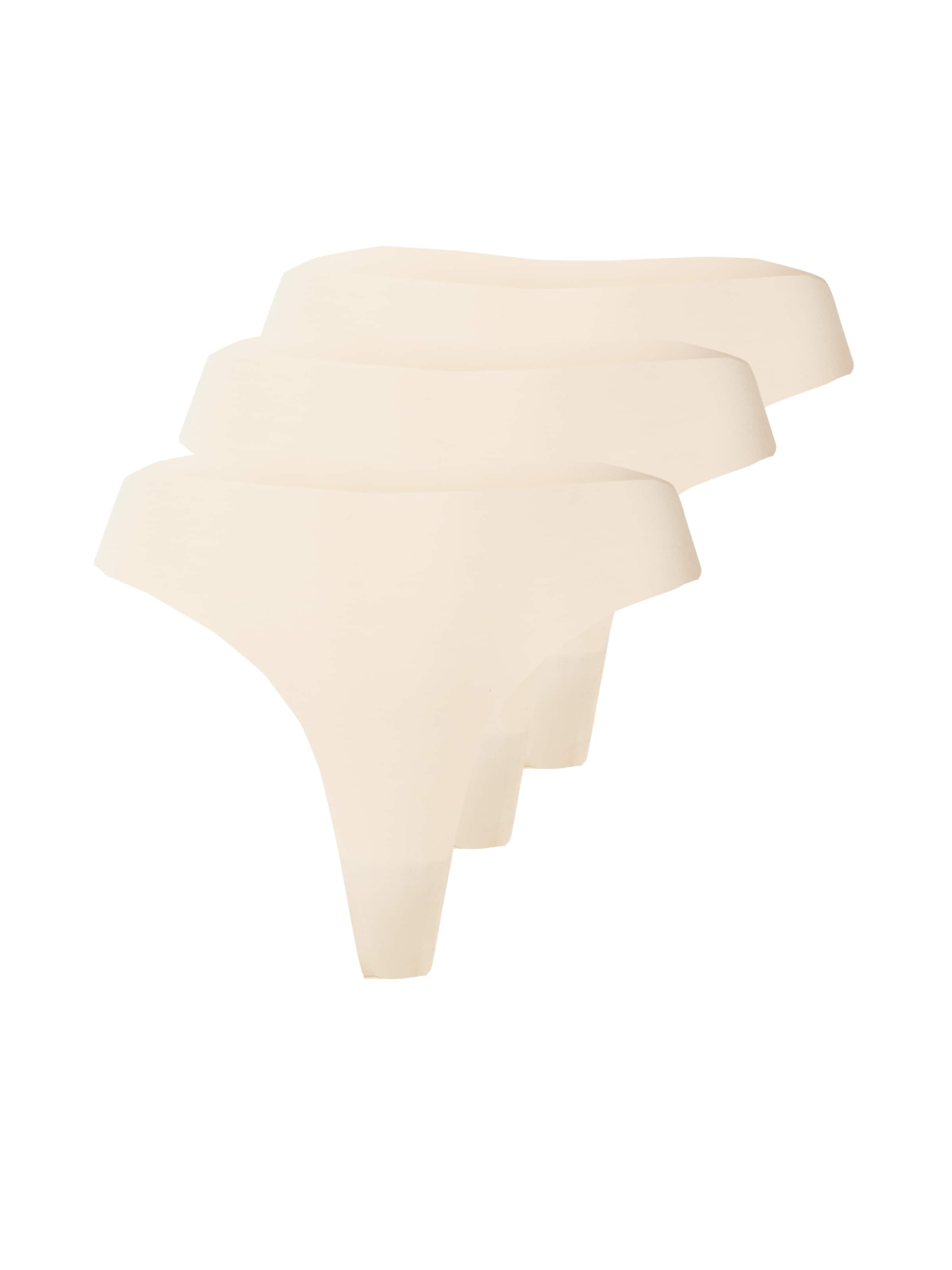 PIECES - Tanga &#x27;Namee&#x27; en beige: frente