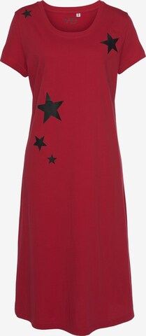 VIVANCE Nightgown in Red: front