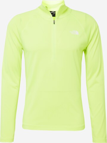 THE NORTH FACE Performance Shirt in Yellow: front