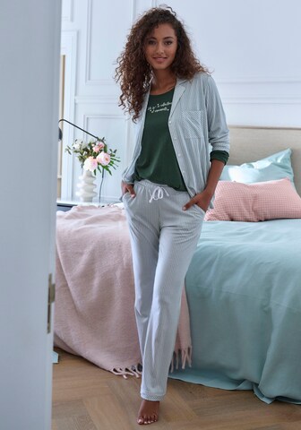 Pantaloncini da pigiama di s.Oliver in verde: frontale