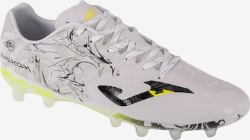 JOMA Soccer shoe 'Joma Super Copa 25 SUPS FG' in White: front