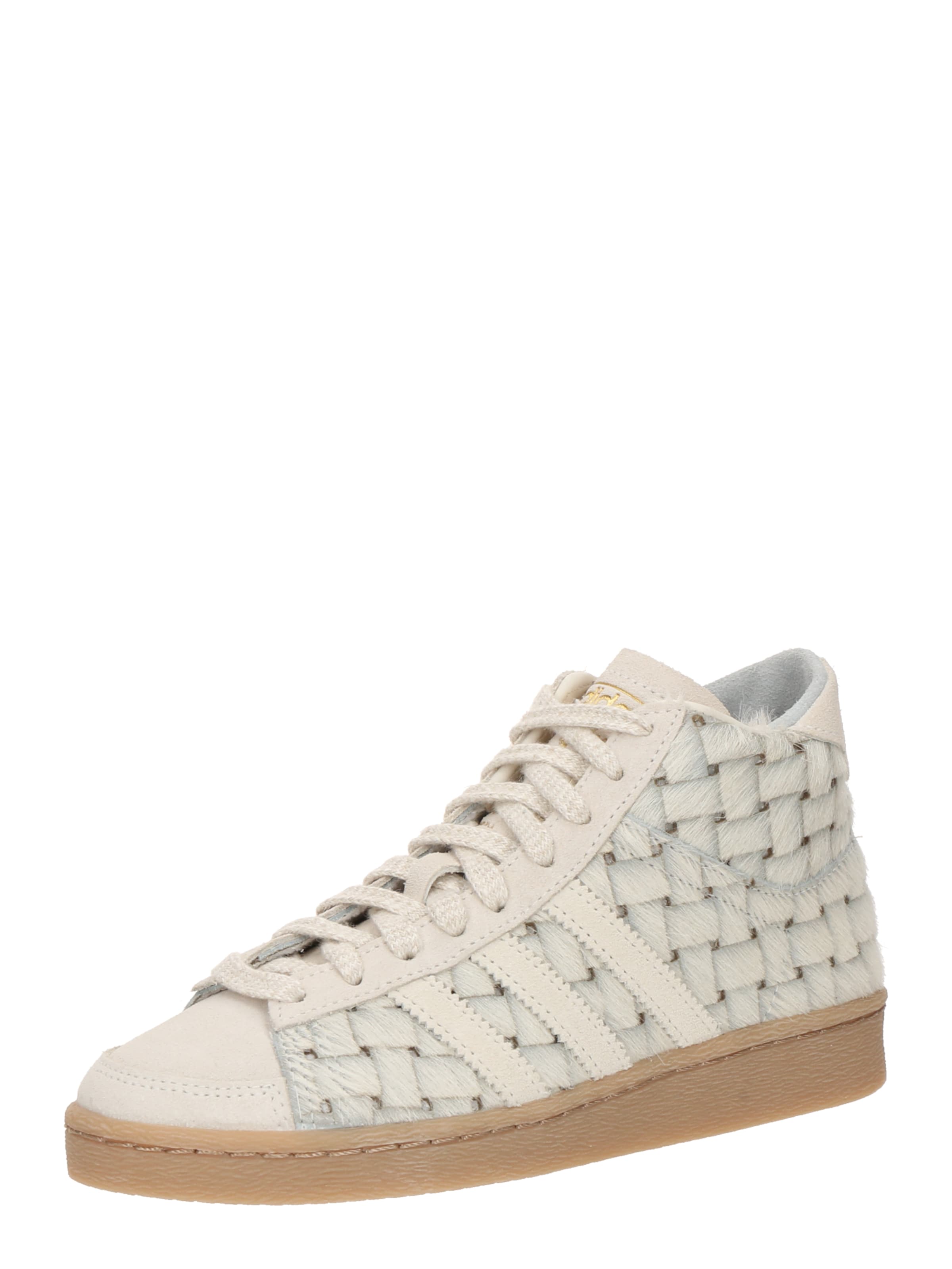 ADIDAS ORIGINALS - Sapatilhas altas 'JABBAR' em branco: frente