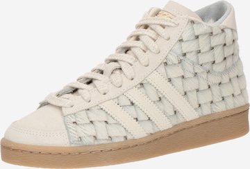 ADIDAS ORIGINALSVisoke tenisice 'JABBAR' - bijela boja: prednji dio
