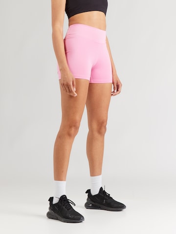 ReebokSkinny Sportske hlače 'HAMPTON CORE' - roza boja: prednji dio