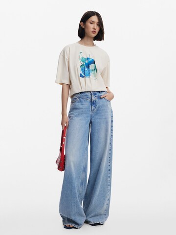 Desigual Koszulka w kolorze biały
