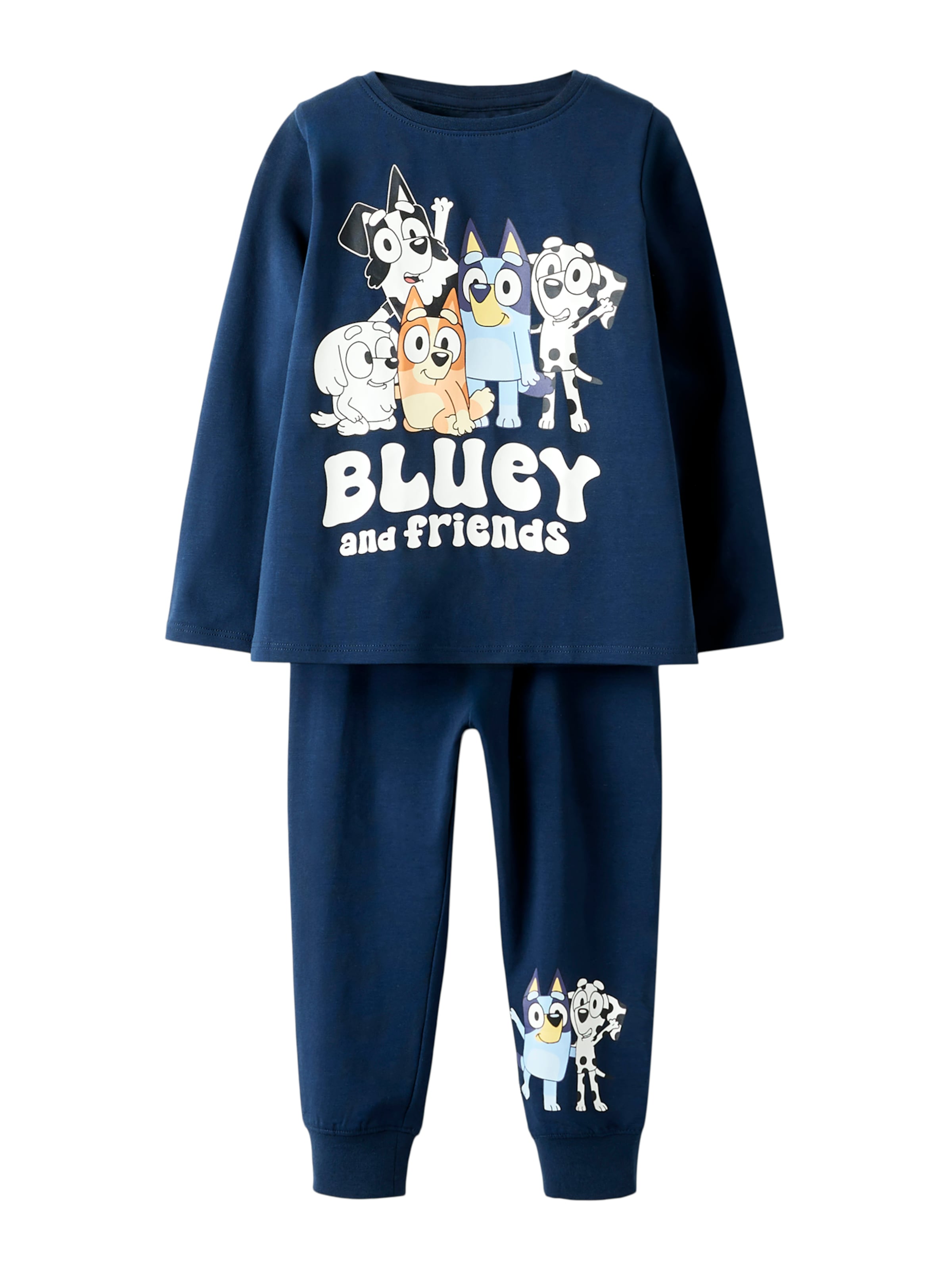Pyjama 'NMNAMU BLUEY' NAME IT en bleu : devant