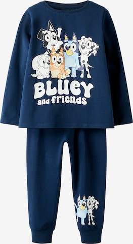 Pyjama 'NMNAMU BLUEY' NAME IT en bleu : devant