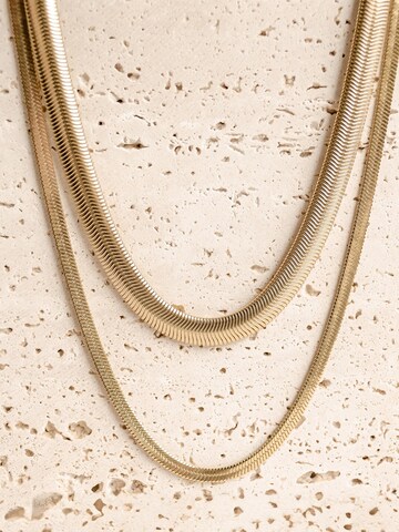 Hey Happiness Kette 'Duologue'‌‌‌ in Gold