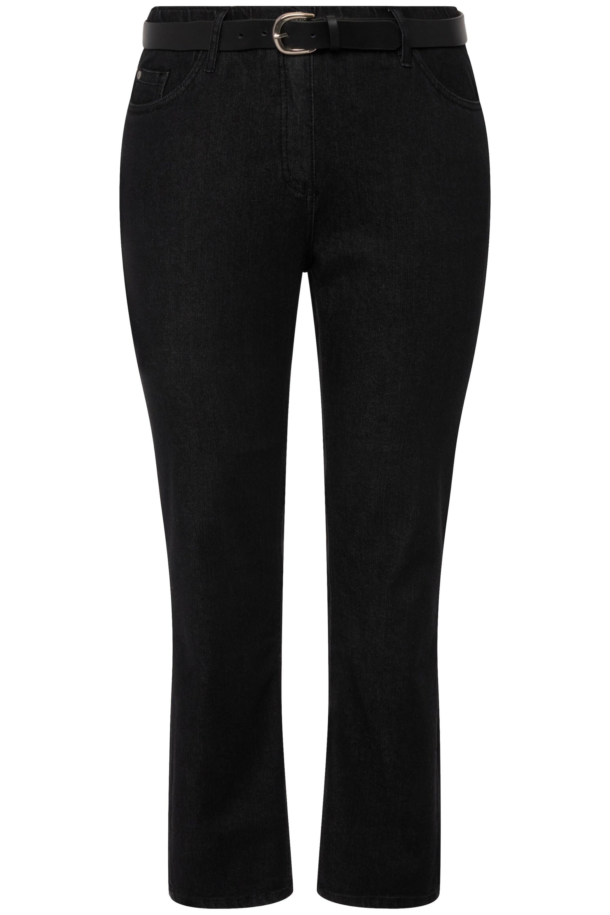 Ulla Popken Slim fit Jeans 'Sammy' in Black