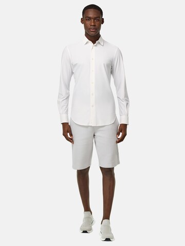 Boggi Milano Regular Broek 'B Tech' in Wit