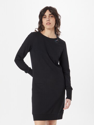 Ragwear Kleid 'MENITA' in Schwarz: predná strana