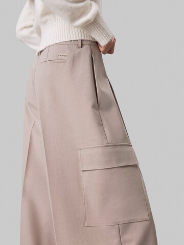 Calvin Klein Jeans Loose fit Cargo trousers in Grey