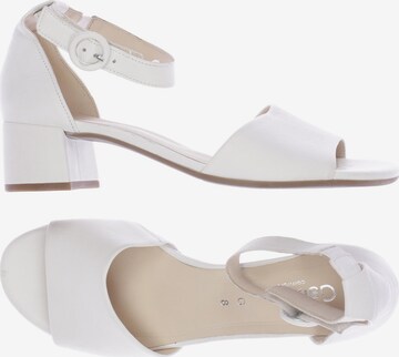 GABOR Sandals & High-Heeled Sandals in 41,5 in White: front