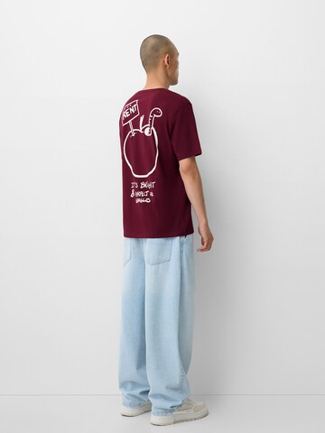 Bershka Shirt in Rood
