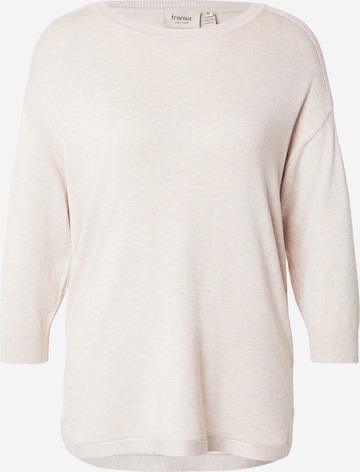 Fransa - Jersey 'FRMARY' en beige: frente