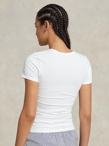 T-shirt ' Basic ' Polo Ralph Lauren en blanc